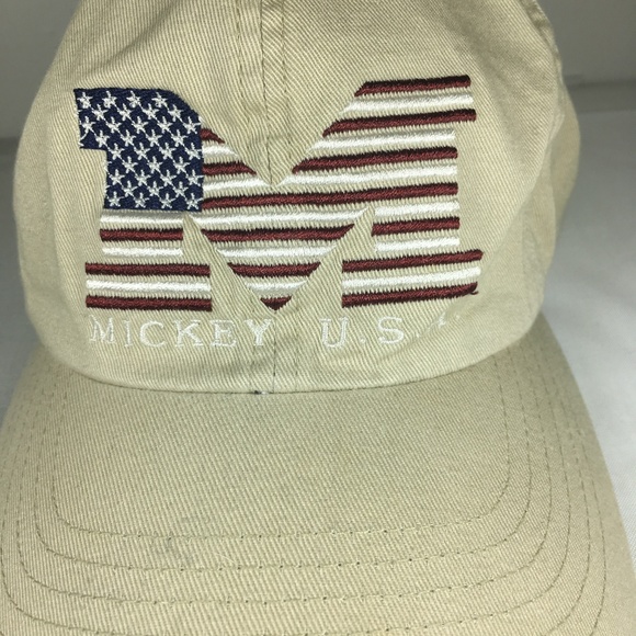 Mickey U.S.A. Hat Disneyland Resort Adjustable Cap - Picture 2 of 5